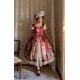 Miss Point Kaleidoscope Velvet Overskirt(Reservation/Full Payment Without Shipping)